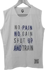 TOP GLORY (T101) NoNo Kolsuz Sporcu T-Shirt Tank Top -