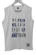 TOP GLORY (T101) NoNo Kolsuz Sporcu T-Shirt Tank Top -