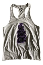 TOP GLORY (T1020) FİTNESS GYM TANK TOP ATLET SPORCU ATLETİ 5056 GRİ-