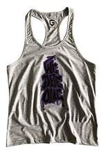 TOP GLORY (T1020) FİTNESS GYM TANK TOP ATLET SPORCU ATLETİ 5056 GRİ-