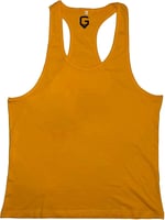 TOP GLORY (T1115) FİTNESS GYM TANK TOP ATLET SPORCU ATLETİ SARI TTGT5030W-
