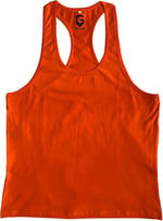 TOP GLORY (T1130) FİTNESS GYM TANK TOP ATLET SPORCU ATLETİ TTGT5040W TURUNCU-