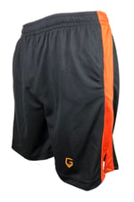 TOP GLORY (T1222) Fitness Şort Spor Şortu Siyah Turuncu-