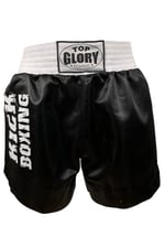 TOP GLORY (T1288) Unisex Kick Boks Şortu 6601 Siyah-