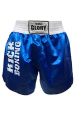 TOP GLORY (T1300) Unisex Kick Boks Şortu 6602 Mavi-