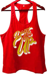 TOP GLORY (T447) DontGiveUp Fitness Gym Tank Top Sporcu Atleti- - Bedenler: S, M, L, XL, XXL