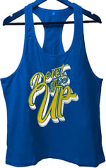 TOP GLORY (T447) DontGiveUp Fitness Gym Tank Top Sporcu Atleti- - Bedenler: S, M, L, XL, XXL