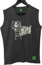 TOP GLORY (T513) NGU Tank Top Kolsuz Sporcu TShirt-