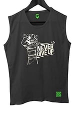TOP GLORY (T513) NGU Tank Top Kolsuz Sporcu TShirt-
