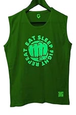 TOP GLORY (T522) EatSleep Tank Top Kolsuz Sporcu TShirt-