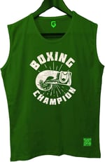 TOP GLORY (T528) BoxinChampB Tank Top Kolsuz Sporcu TShirt-