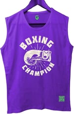 TOP GLORY (T528) BoxinChampB Tank Top Kolsuz Sporcu TShirt-