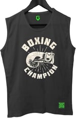 TOP GLORY (T528) BoxinChampB Tank Top Kolsuz Sporcu TShirt-