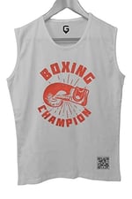 TOP GLORY (T546) BoxinChamp Tank Top Kolsuz Sporcu TShirt-