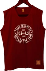 TOP GLORY (T56) Rts Kolsuz Sporcu T-Shirt Tank Top -