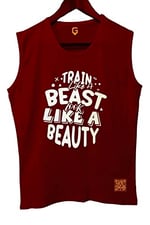 TOP GLORY (T57) Bro Fitness Gym Tank Top Sporcu Atleti-