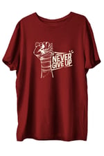 TOP GLORY (T823) Ngu Baskılı Penye Boks Sporcu T-shirt-