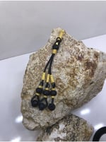 Top Sallantılı Oksitli Gümüş Üçlü Püskül-1
