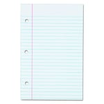 Tops notebook Filler kağıt, çizgili, 21,6 x 14 cm, delikli, Schwergewicht, 100 yaprak/paket (62304)