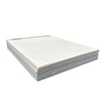 Tops Prism+ yazı blokları, 21 x 29 cm, farklı renkler, her biri 2 adet: Gri, orkide, mavi, protokol çizgileri, 50 yaprak, delikli sayfa, 6 adet (63116)