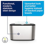 Tork | 460005 Xpress® Tezgah Üstü Z Katlı Havlu Kağıt Dispenseri Metal Inox