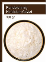 TOS The Organic Spices Rendelenmiş Hindistan Cevizi 100 gr (1. KALİTE) Cocos Nucifera / Grated Coconut