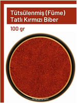 TOS The Organic Spices Tütsülenmiş (FÜME) Tatlı Biber 100 gr (1. KALİTE) Capsicum Annuum, TOS3137
