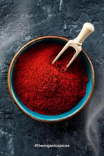 TOS The Organic Spices Tütsülenmiş (FÜME) Tatlı Biber 100 gr (1. KALİTE) Capsicum Annuum, TOS3137