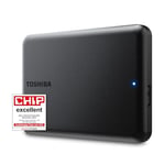 Toshiba Canvio Partner 1 TB taşınabilir 2, 5 inç harici HDD, USB 3.2 Gen 1, Mac ve Windows ile uyumlu, USB ile çalışır - Seçenekler: 1 TB, 2 TB, 4 TB, Canvio Partner, Koruma Kılıflı