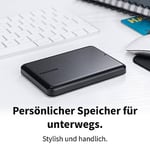 Toshiba Canvio Partner 1 TB taşınabilir 2, 5 inç harici HDD, USB 3.2 Gen 1, Mac ve Windows ile uyumlu, USB ile çalışır - Seçenekler: 1 TB, 2 TB, 4 TB, Canvio Partner, Koruma Kılıflı