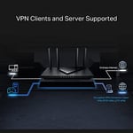 TP-Link Archer AX55, AX3000 Mbps Dual Band Wi-Fi 6 Router, Fiber Destekli, 4× Gigabit LAN Ports, WPA3, 1× USB 3.0 Port, Oyun için İdeal Xbox/PS4/8K Steam - Seçenekler: AX3000 Router, AC Router