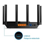 TP-Link Archer AX73, AX5400 Çift Bant Gigabit Wi-Fi 6 Router, Fiber Destekli, 4×Gbps LAN Portlarıları, 200'den Fazla Cihazı Bağlayın,OFDMA ve MU-MIMO Destekl - Seçenekler: AX5400 Router, AC1200 Router