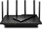 TP-Link Archer AX73, AX5400 Çift Bant Gigabit Wi-Fi 6 Router, Fiber Destekli, 4×Gbps LAN Portlarıları, 200'den Fazla Cihazı Bağlayın,OFDMA ve MU-MIMO Destekl - Seçenekler: AX5400 Router, AC1200 Router