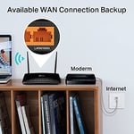TP-Link Archer MR400, AC1200 Wireless Dual Band 4G LTE Router, 4G/3G SIM Yuvası, 64 Cihaza Kadar Bağlantı, Yapılandırma Gerektirmez, Konuk Ağı ve Ebeveyn Kontrolü Desteği