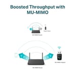 TP-Link Archer T2U, 600Mbps Kablosuz Dual Band USB Adaptör - Seçenekler: AC600, N300