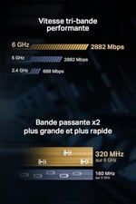 TP-Link Archer TBE400E | BE6500 Wi-Fi 7 PCIe Adaptör | Bluetooth 5.4 | Üç Bant 2882 + 2882 + 688 Mbps | Çift Anten | WPA3 Güvenlik | OFDMA & MU-MIMO | Windows 11 64-bit Uyumluluk