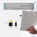 TP-Link Archer TX20U Nano, AX1800 Mbps, Çift Bant, MU-MIMO, USB 2.0, WPA3, Windows 10/11 Uyumlu, Wi-Fi 6 Nano USB Adaptör