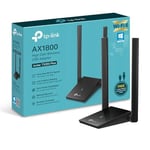 TP-Link Archer TX20U Plus, AX1800 Mbps Çift Antenli Yüksek Kazanımlı Kablosuz USB Adaptör, 1 metre USB 3.0 kablosu, Beamforming, MU-MIMO, Düşük Gecikmeli Oyun Deneyimi, WPA3, Kolay Kurulum