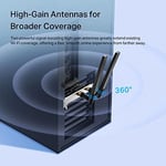 TP-Link Archer TX55E, AX3000 Wi-Fi 6 Bluetooth 5.2 PCIe Ağ Kartı, İki Anten, Özel Soğutucu, 1024-QAM, Ultra Düşük Gecikme, Intel Wi-Fi 6 Yonga Seti, Windows 10/11'i Destekler
