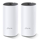 TP-Link Deco M4 2-pack, AC1200 Mbps, Dual-Band, Gigabit Portları, 100 Cihaza Kadar Bağlanılabilirlik, 260 m²'ye Kadar Kapsama, Mobil Uygulama ile Kolay Kurulum, Wi-Fi 5 Mesh Sistemi