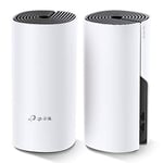 TP-Link Deco M4 2-pack, AC1200 Mbps, Dual-Band, Gigabit Portları, 100 Cihaza Kadar Bağlanılabilirlik, 260 m²'ye Kadar Kapsama, Mobil Uygulama ile Kolay Kurulum, Wi-Fi 5 Mesh Sistemi
