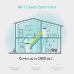 TP-Link Deco M4 2-pack, AC1200 Mbps, Dual-Band, Gigabit Portları, 100 Cihaza Kadar Bağlanılabilirlik, 260 m²'ye Kadar Kapsama, Mobil Uygulama ile Kolay Kurulum, Wi-Fi 5 Mesh Sistemi
