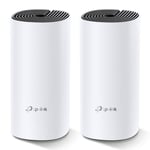 TP-Link Deco M4 2-pack, AC1200 Mbps, Dual-Band, Gigabit Portları, 100 Cihaza Kadar Bağlanılabilirlik, 260 m²'ye Kadar Kapsama, Mobil Uygulama ile Kolay Kurulum, Wi-Fi 5 Mesh Sistemi