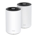 TP-Link Deco PX50 2-Pack, AX3000 + G1500, 1 GHz CPU, Powerline/Mesh, Yapay Zeka Desteği, Gigabit Portları, 150 Cihaza Kadar Bağlantı, 420 m² 'ye Kadar Kapsama, Powerline M - Seçenekler: 2-Pack, 3-Pack