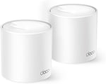 TP-Link Deco X10 2-pack, AX1500 Mbps, 360 m²'ye kadar Kapsama Alanı, 120 Cihaza Kadar Bağlantı, Gigabit Portlu, Mobil Uygulama ile Kolay Kurulum,Yapay Zeka Destekl - Seçenekler: 1-pack, 2-pack, 3-pack
