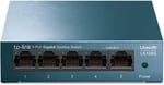 TP-Link LS105G, 5-Port 10/100/1000 Mbps Gigabit Ethernet Switch, 5 Bağlantılı Harici Güç Adaptörü - Seçenekler: PoE ile 5 Bağlantı Noktalı Gigabit...
