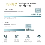 TP-Link Omada EAP773 9300 Mbps Wi-Fi 7 10G Port Tavan Tipi Access Point