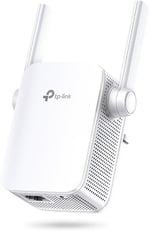 TP-Link RE205, AC750 Wi-Fi Menzil Genişletici, 2 Harici Anten ve 1 Ethernet Bağlantı Noktalı Wi-Fi Güçlendirici/Hotspot, Access Point Modu, Tüm Wi-Fi Yönlendiriciler ile Çalışır