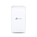 TP-Link RE330 WLAN amplifikatör tekrarlayıcı AC1200 (867 Mbps 5 GHz + 300 Mbps 2.4 GHz, WiFi amplifikatör, uygulama kontrolü, sinyal gücü göstergesi, tüm WLAN cihazlarıyla uyumlu, AP modu)