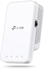 TP-Link RE330 WLAN amplifikatör tekrarlayıcı AC1200 (867 Mbps 5 GHz + 300 Mbps 2.4 GHz, WiFi amplifikatör, uygulama kontrolü, sinyal gücü göstergesi, tüm WLAN cihazlarıyla uyumlu, AP modu)